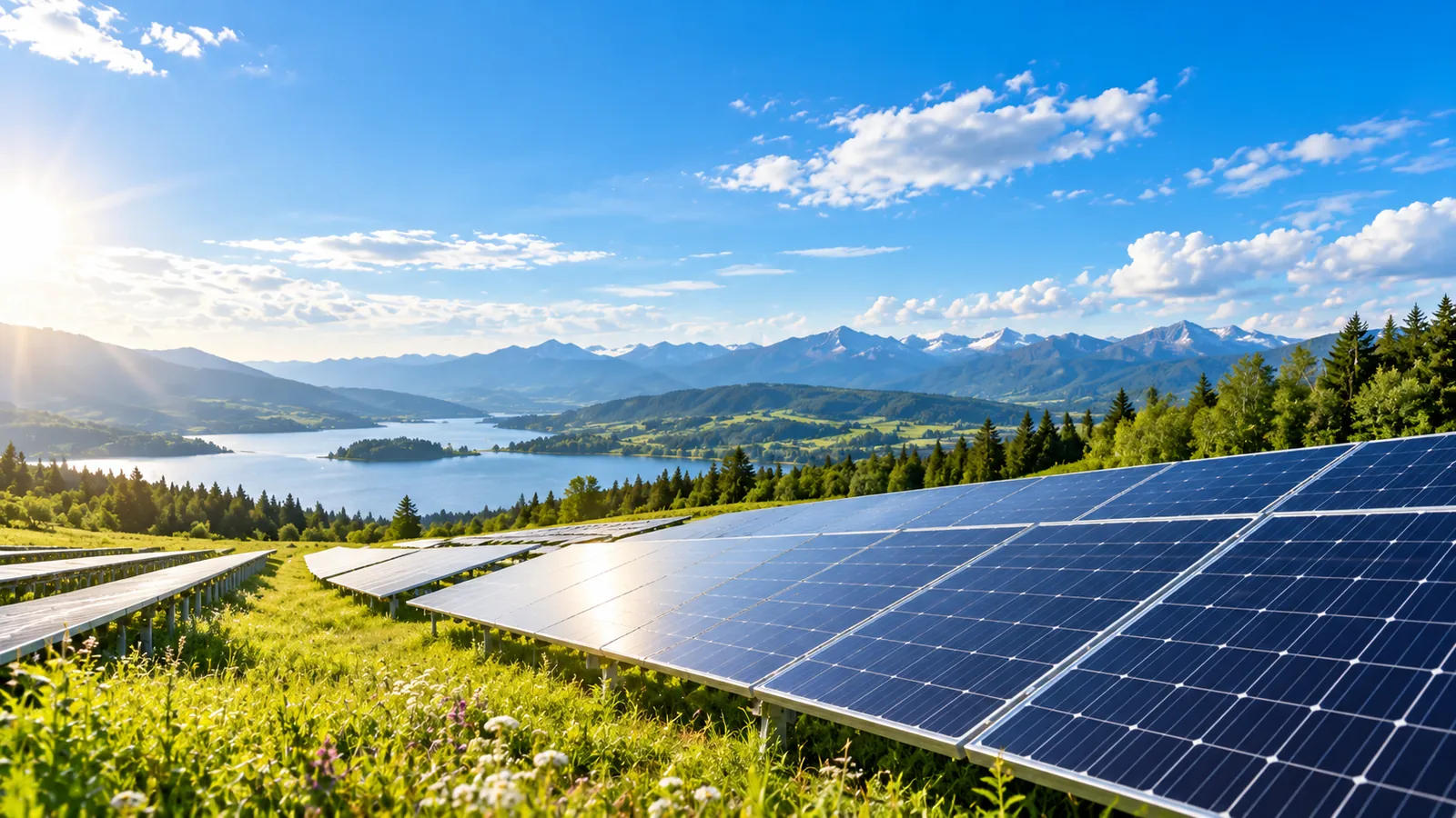 Solar energy farm