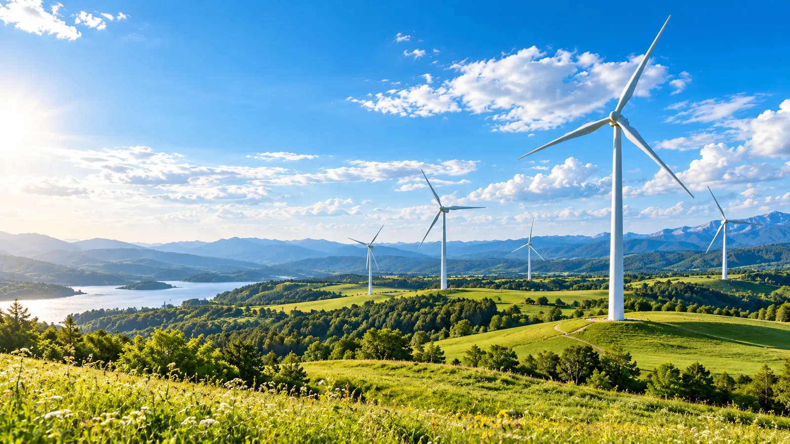 Wind energy farm